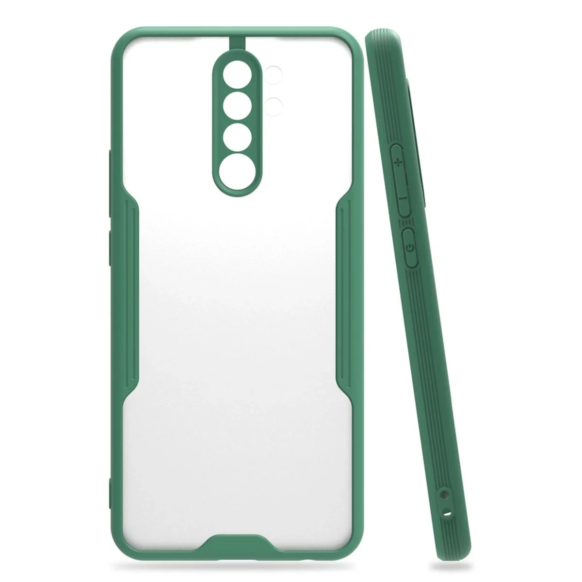Xiaomi Redmi 9 Kılıf Platin Silikon - Yeşil Xiaomi Redmi 9 Kılıf Platin Silikon - Yeşil