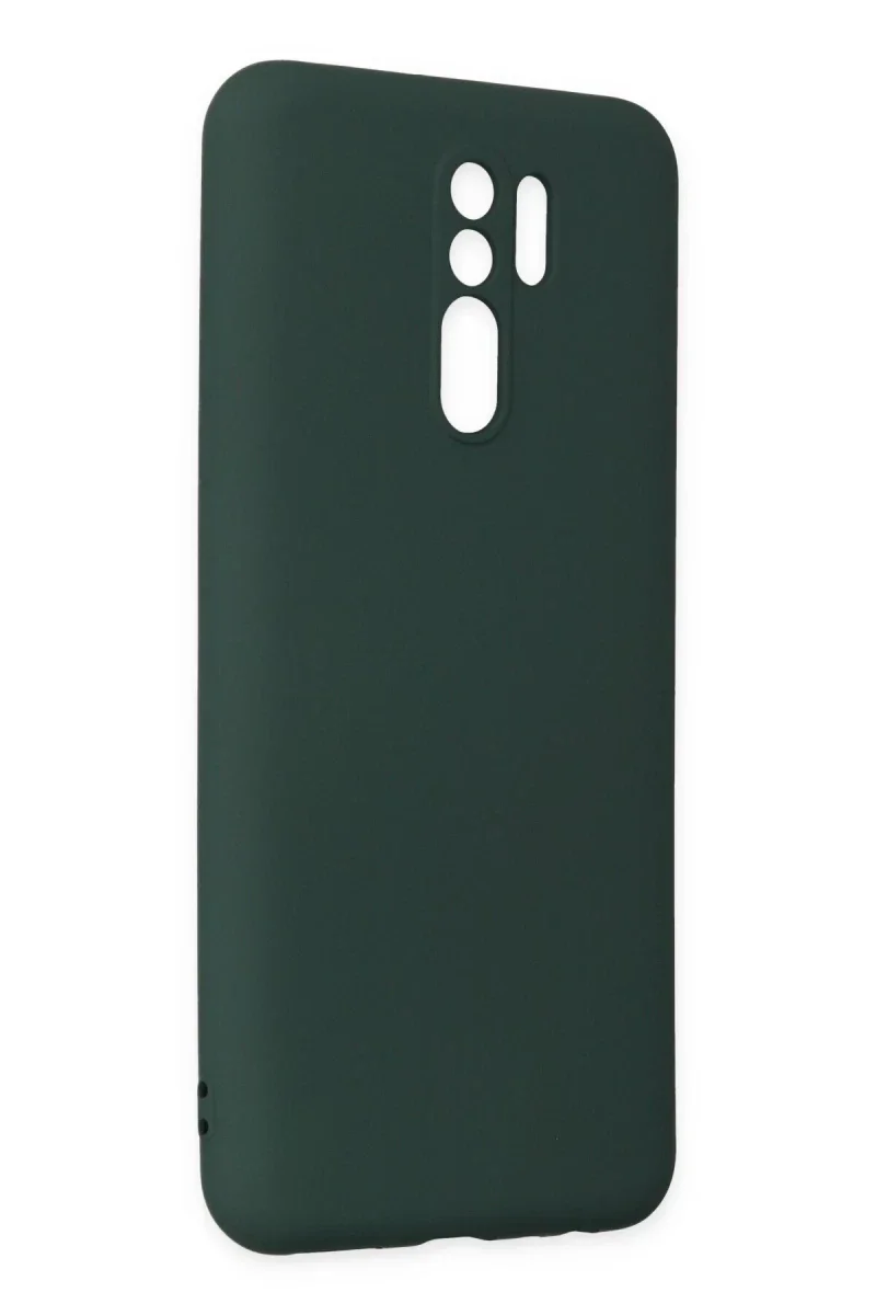 Xiaomi Redmi 9 Kılıf Nano içi Kadife Silikon - Koyu Yeşil Fiyatı, Yorumları ve Özellikleri