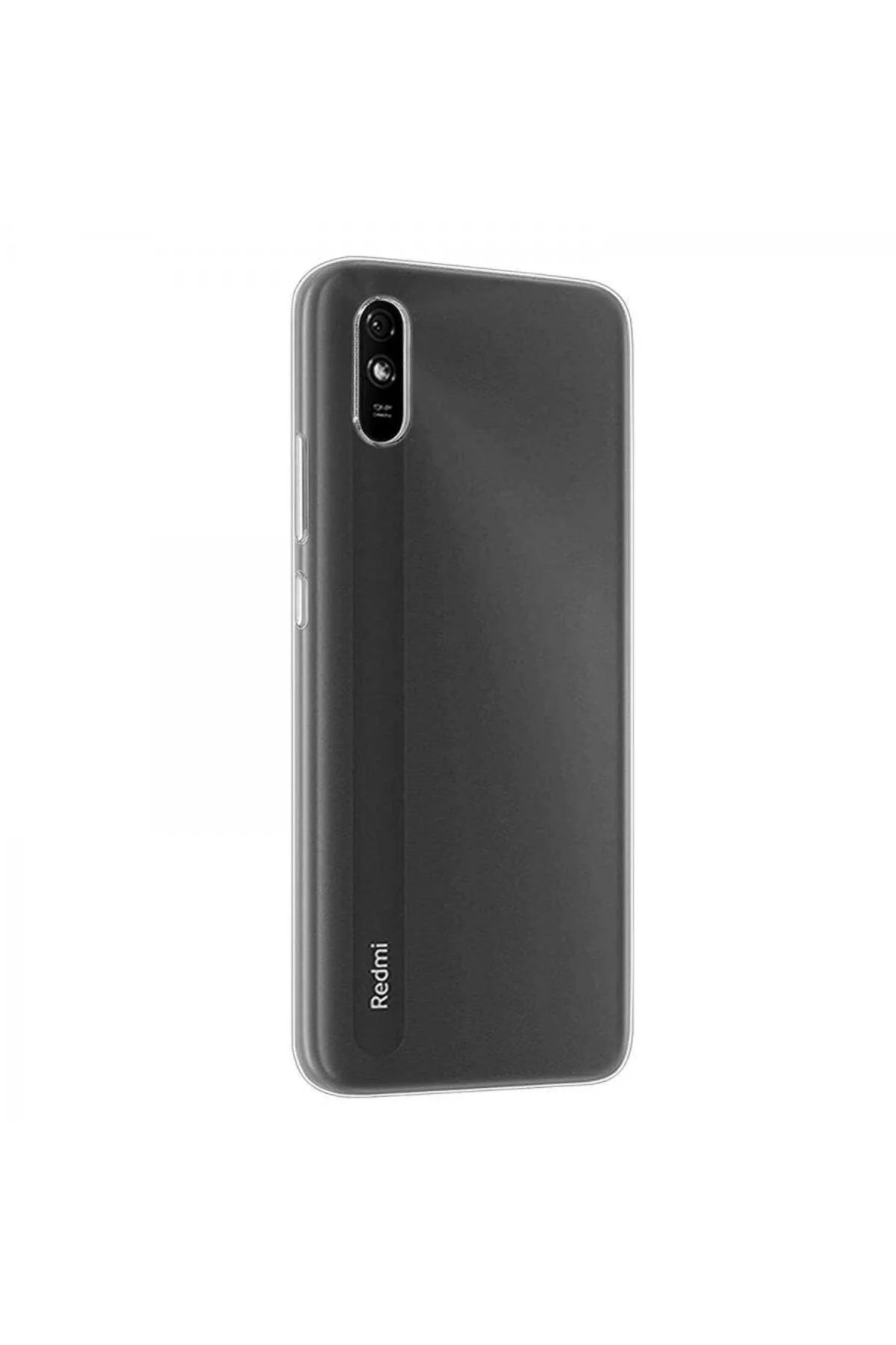 Xiaomi Redmi 9A 2.0 MM Korumalı Silikon Kılıf Şeffaf