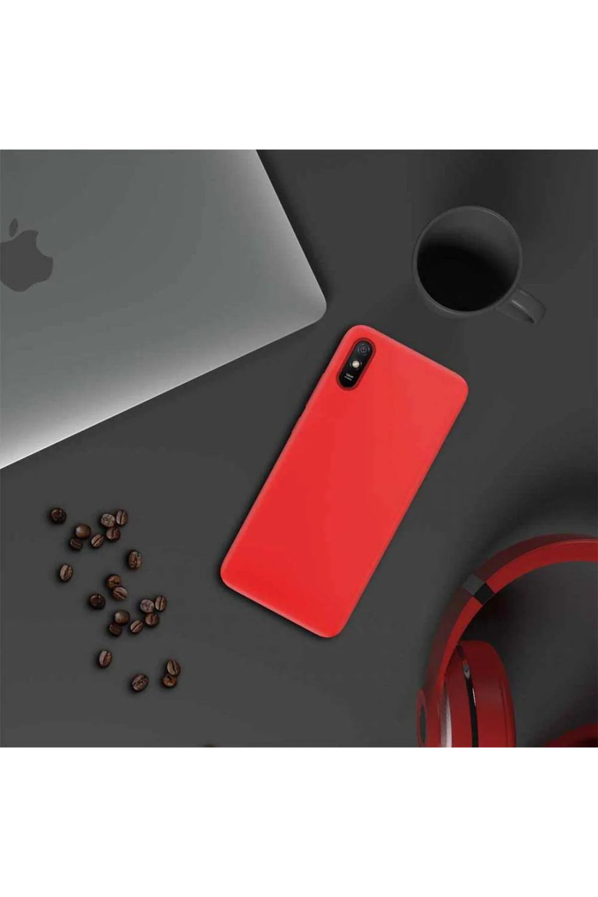 Xiaomi Redmi 9A İçi Kadife Lansman Silikon Kılıf