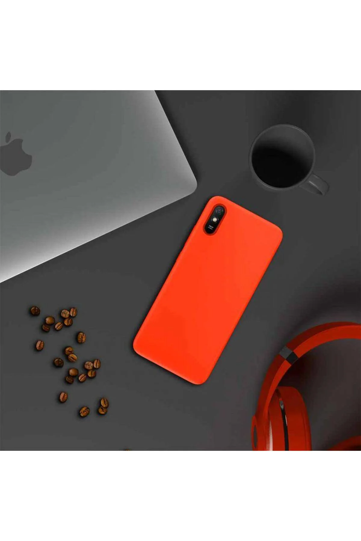 Xiaomi Redmi 9A İçi Kadife Lansman Silikon Kılıf