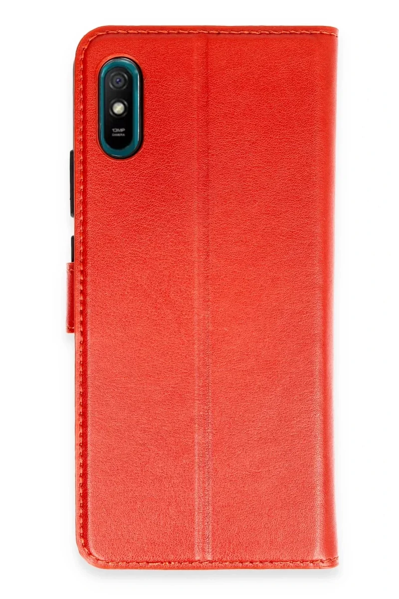 Xiaomi Redmi 9A Kılıf Trend S Plus Kapaklı Kılıf - Kırmızı Fiyatı, Yorumları ve Özellikleri