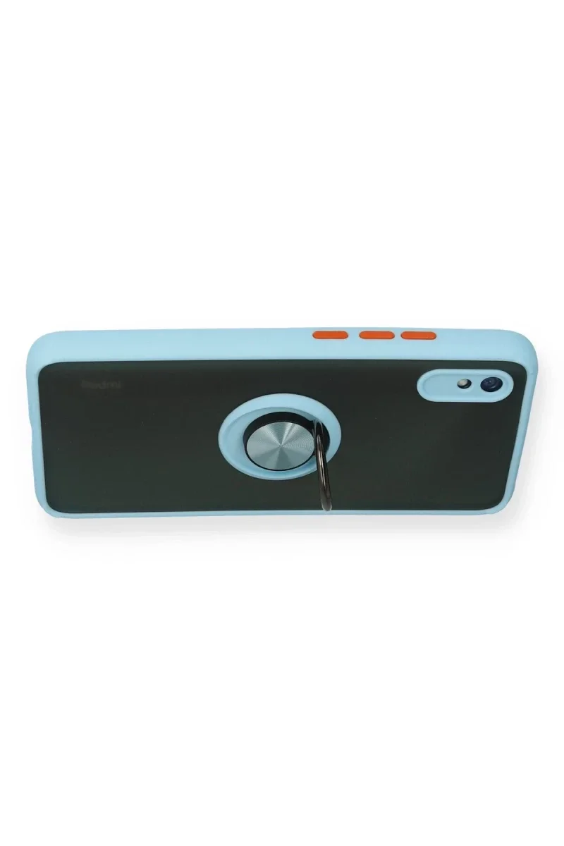 Xiaomi Redmi 9A Kılıf Montreal Yüzüklü Silikon Kapak - Buz Mavi Fiyatı, Yorumları ve Özellikleri