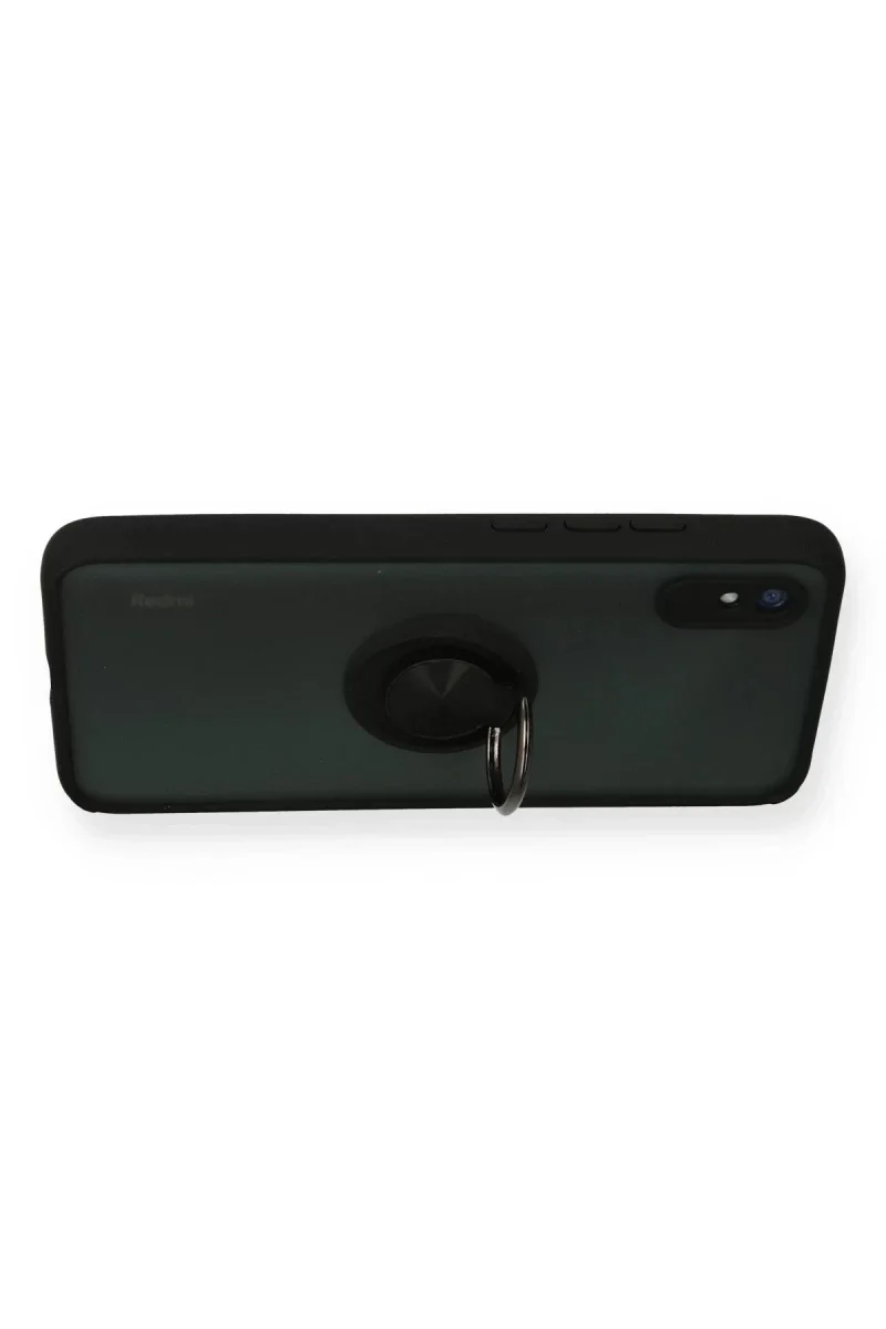 Xiaomi Redmi 9A Kılıf Montreal Yüzüklü Silikon Kapak - Siyah Fiyatı, Yorumları ve Özellikleri