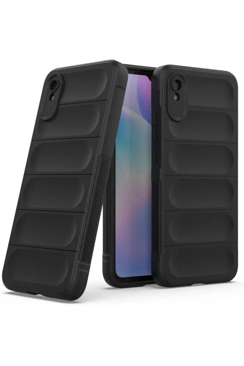 Xiaomi Redmi 9A Kılıf Optimum Silikon - Siyah Xiaomi Redmi 9A Kılıf Optimum Silikon - Siyah