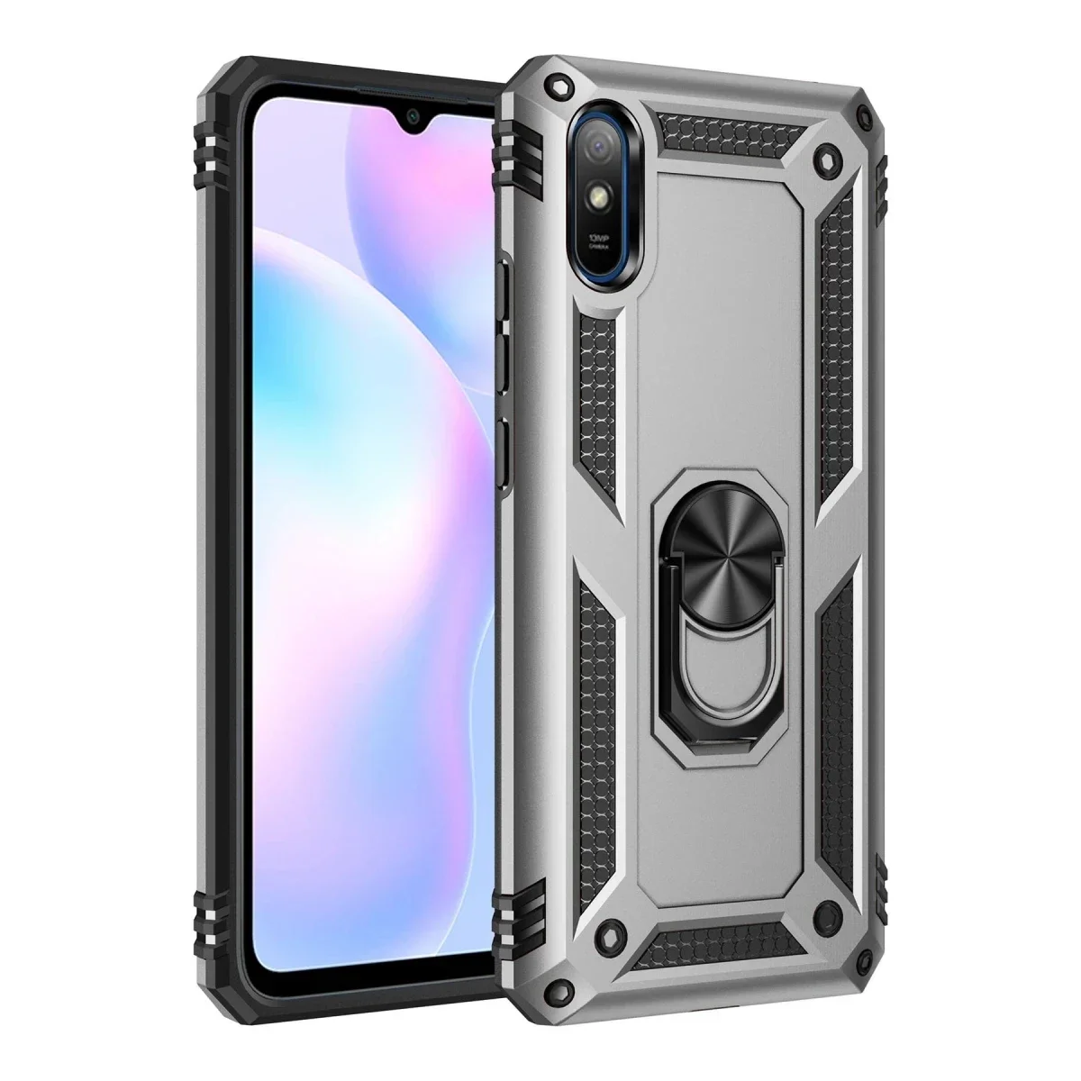 Xiaomi Redmi 9A Kılıf Sofya Yüzüklü Silikon Kapak - Gümüş Fiyatı, Yorumları ve Özellikleri