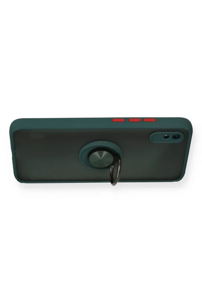 Xiaomi Redmi 9A Kılıf Montreal Yüzüklü Silikon Kapak - Yeşil Fiyatı, Yorumları ve Özellikleri