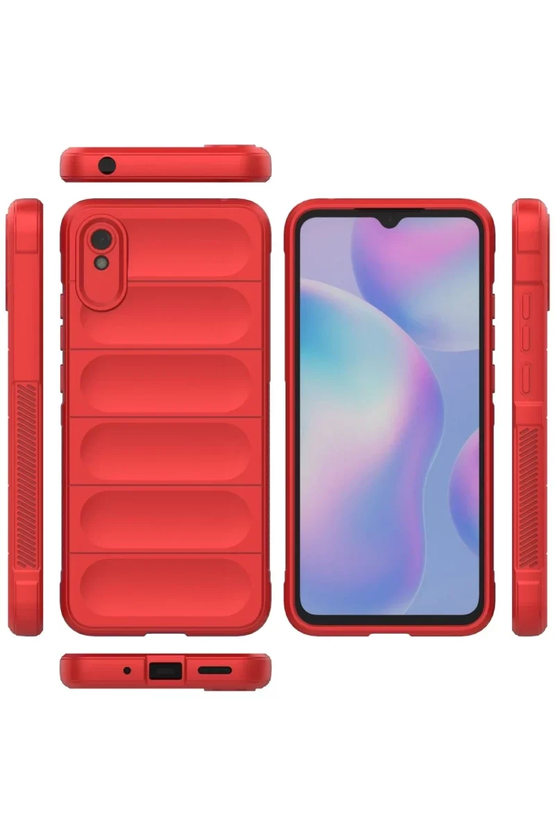 Xiaomi Redmi 9A Kılıf Optimum Silikon - Kırmızı Fiyatı, Yorumları ve Özellikleri