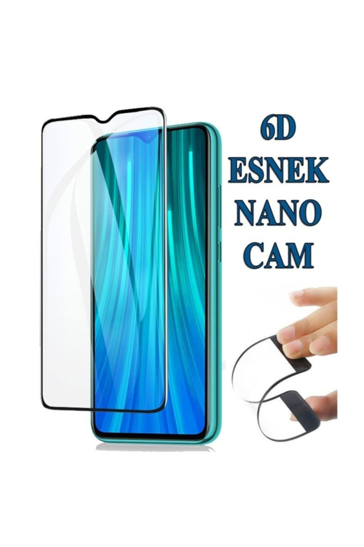 Xiaomi Redmi 9a Uyumlu Siyah Seramik Nano Ekran Koruyucu Tam Kapl