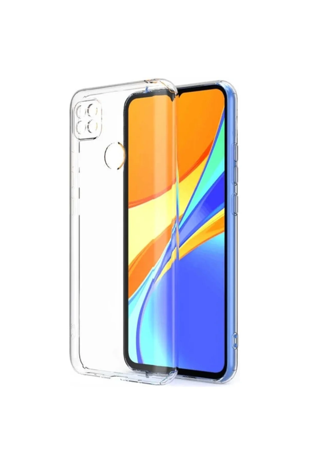 Xiaomi Redmi 9C 2.0 MM Korumalı Şeffaf Silikon Kılıf
