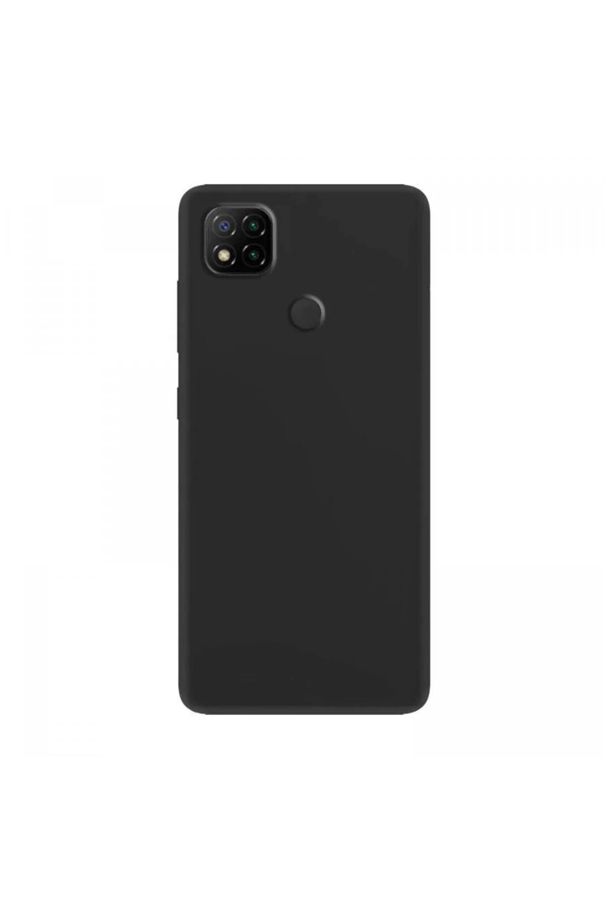 Xiaomi Redmi 9C İnce Mat Silikon Kılıf Siyah