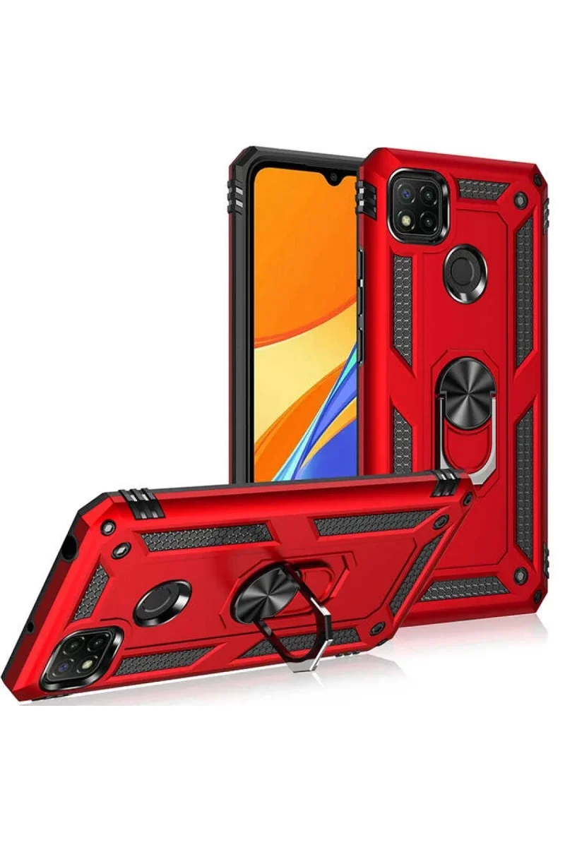 Xiaomi Redmi 9C Kılıf Sofya Yüzüklü Silikon Kapak - Rose Fiyatı, Yorumları ve Özellikleri