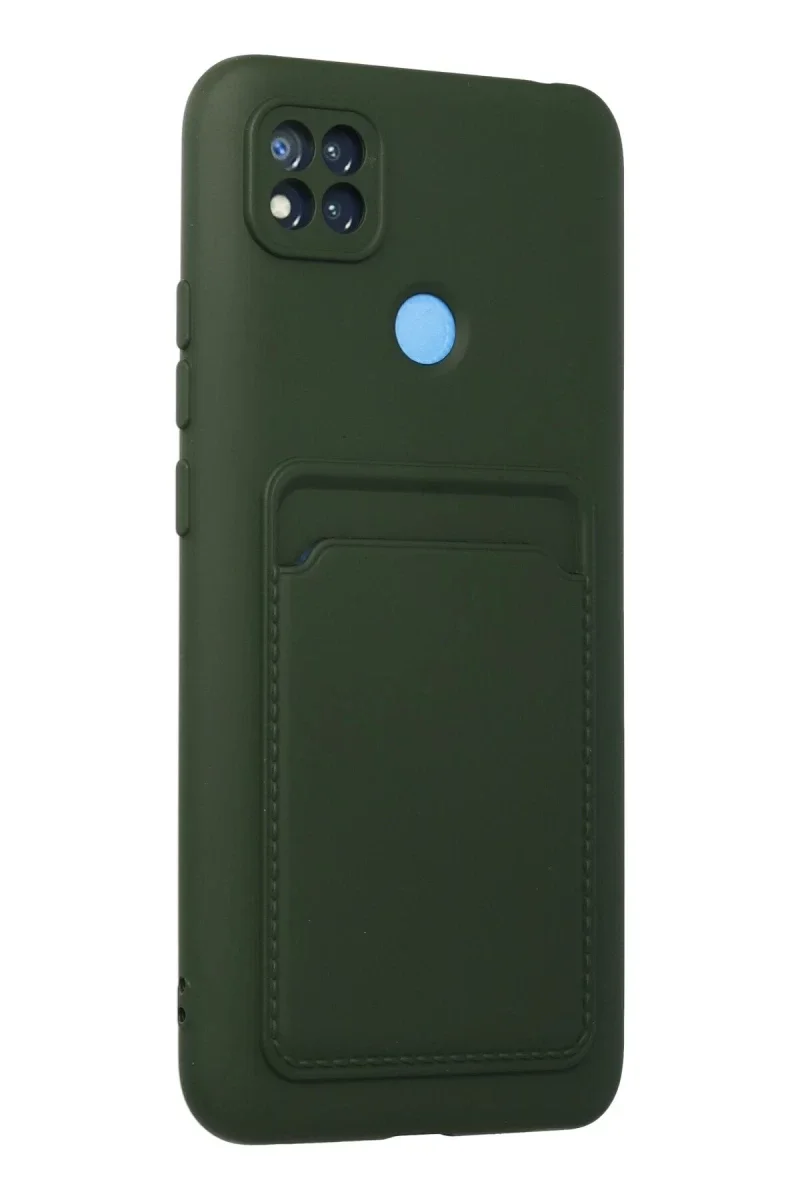 Xiaomi Redmi 9C Kılıf Kelvin Kartvizitli Silikon - Koyu Yeşil Fiyatı, Yorumları ve Özellikleri
