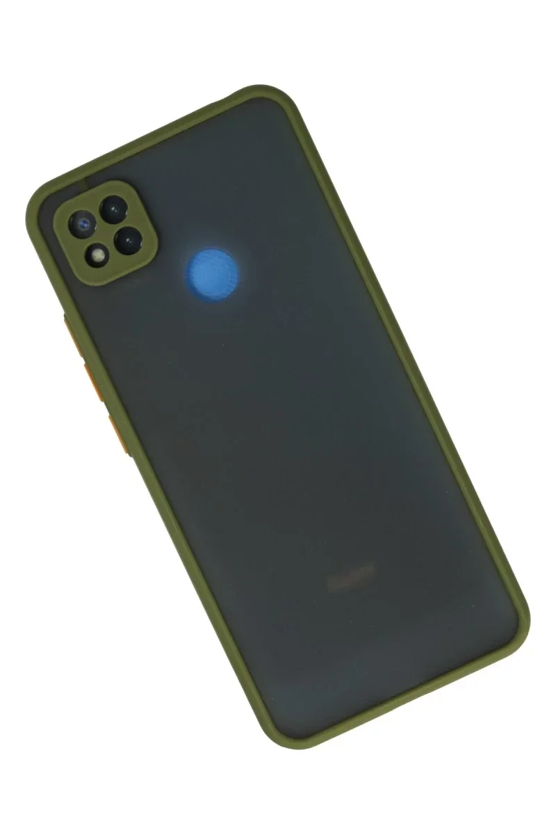 Xiaomi Redmi 9C Kılıf Montreal Silikon Kapak - Açık Yeşil