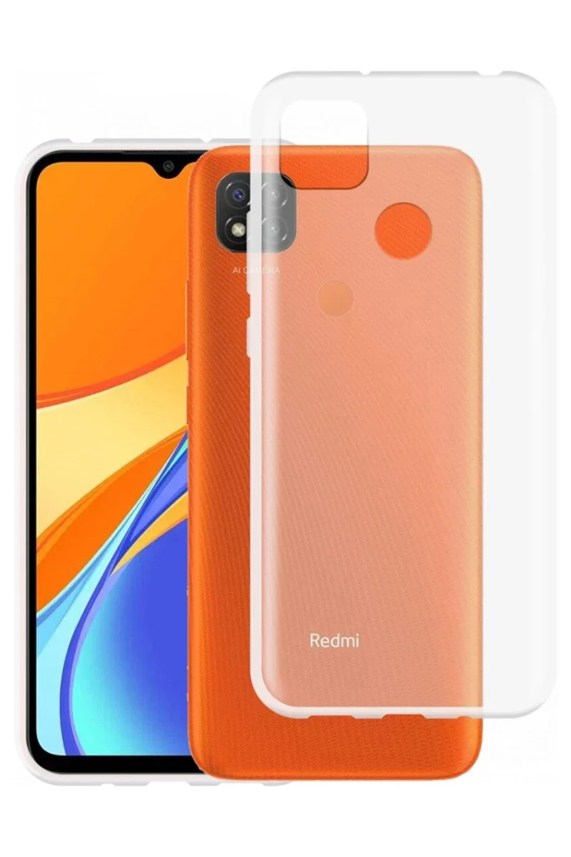 Xiaomi Redmi 9C Kılıf Lüx Şeffaf Silikon Xiaomi Redmi 9C Kılıf Lüx Şeffaf Silikon
