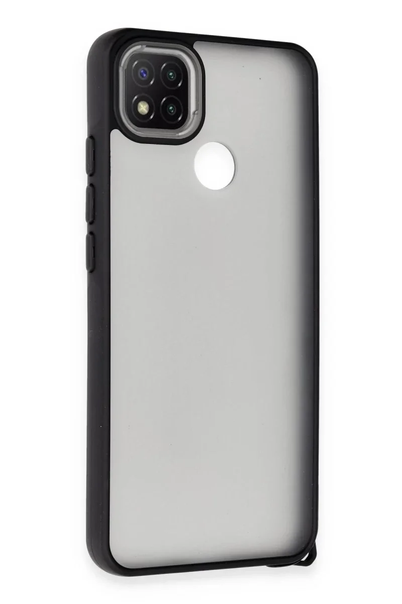Xiaomi Redmi 9C Kılıf Elegant Kapak - Siyah