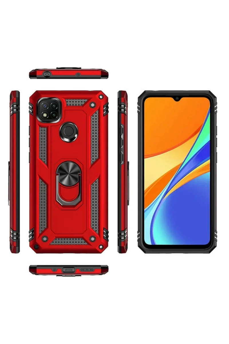 Xiaomi Redmi 9C Kılıf Sofya Yüzüklü Silikon Kapak - Rose Fiyatı, Yorumları ve Özellikleri