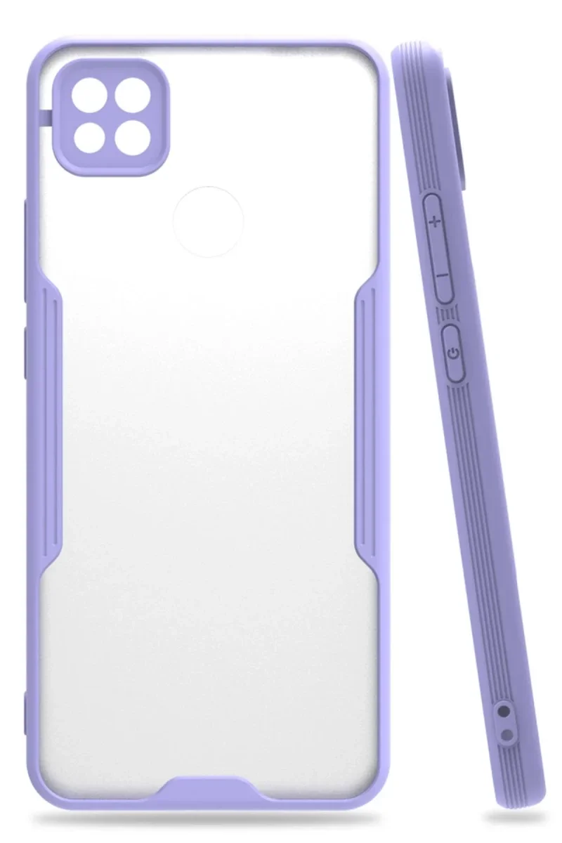 Xiaomi Redmi 9C Kılıf Platin Silikon - Lila