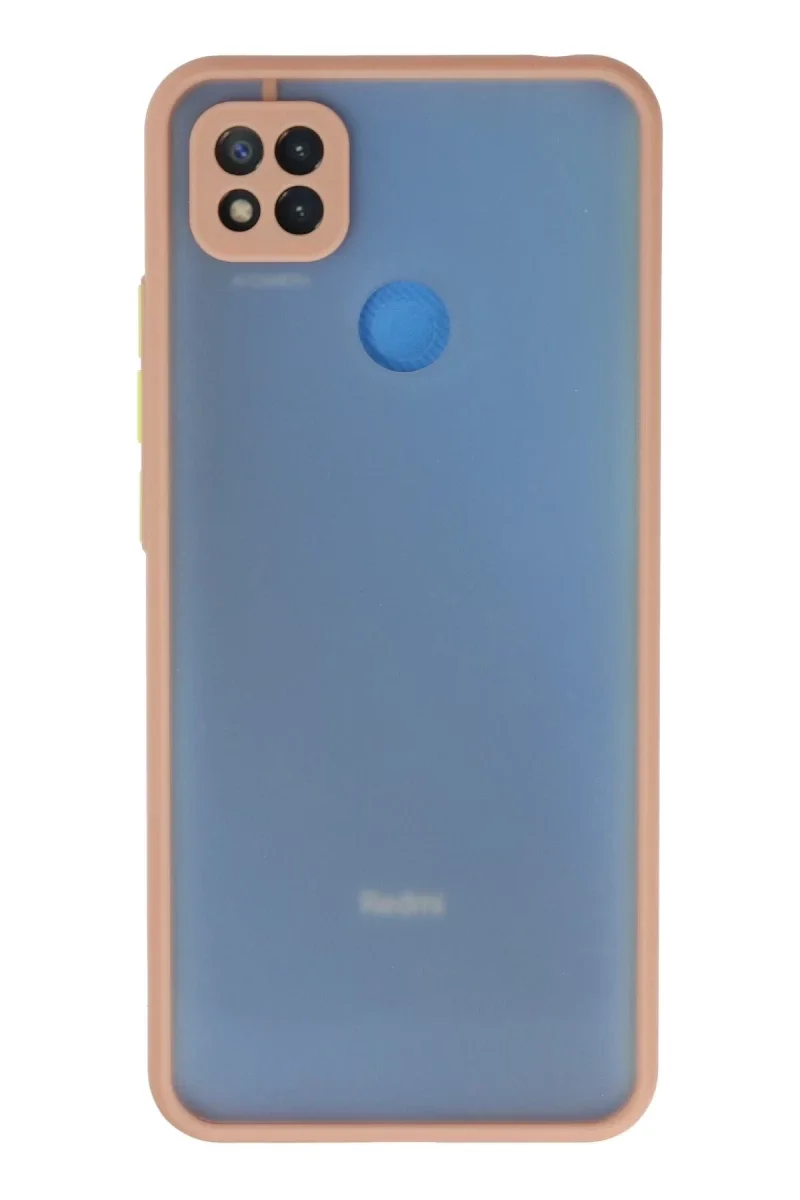 Xiaomi Redmi 9C Kılıf Montreal Silikon Kapak - Pembe Xiaomi Redmi 9C Kılıf Montreal Silikon Kapak - Pembe