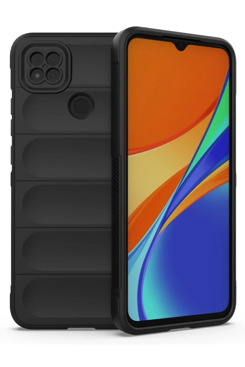Xiaomi Redmi 9C Kılıf Optimum Silikon - Siyah Xiaomi Redmi 9C Kılıf Optimum Silikon - Siyah