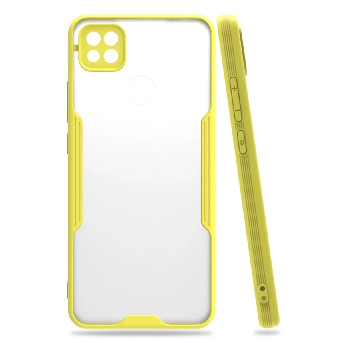 Xiaomi Redmi 9C Kılıf Platin Silikon - Sarı