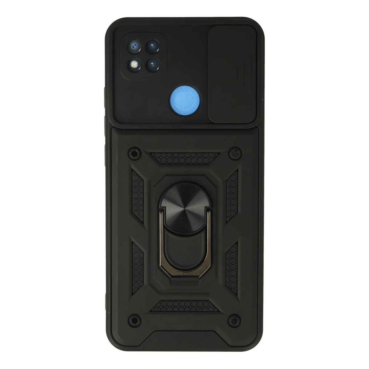 Xiaomi Redmi 9c Kılıf Pars Lens Yüzüklü Silikon - Siyah Xiaomi Redmi 9c Kılıf Pars Lens Yüzüklü Silikon - Siyah