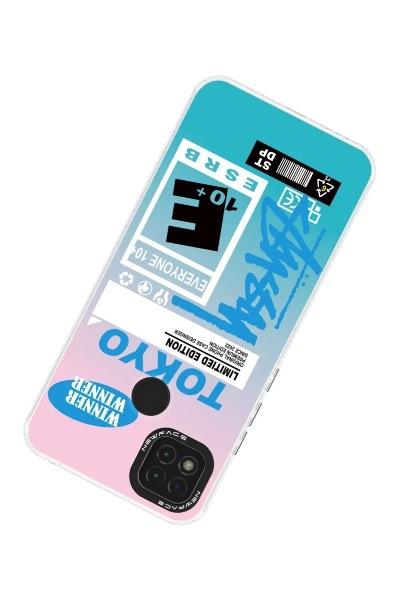 Xiaomi Redmi 9C Kılıf Estoril Desenli Kapak - Estoril - 1