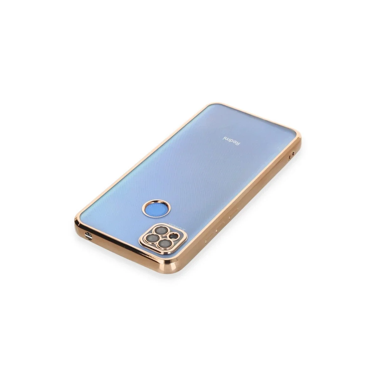 Xiaomi Redmi 9C Kılıf Razer Lensli Silikon - Gold Xiaomi Redmi 9C Kılıf Razer Lensli Silikon - Gold