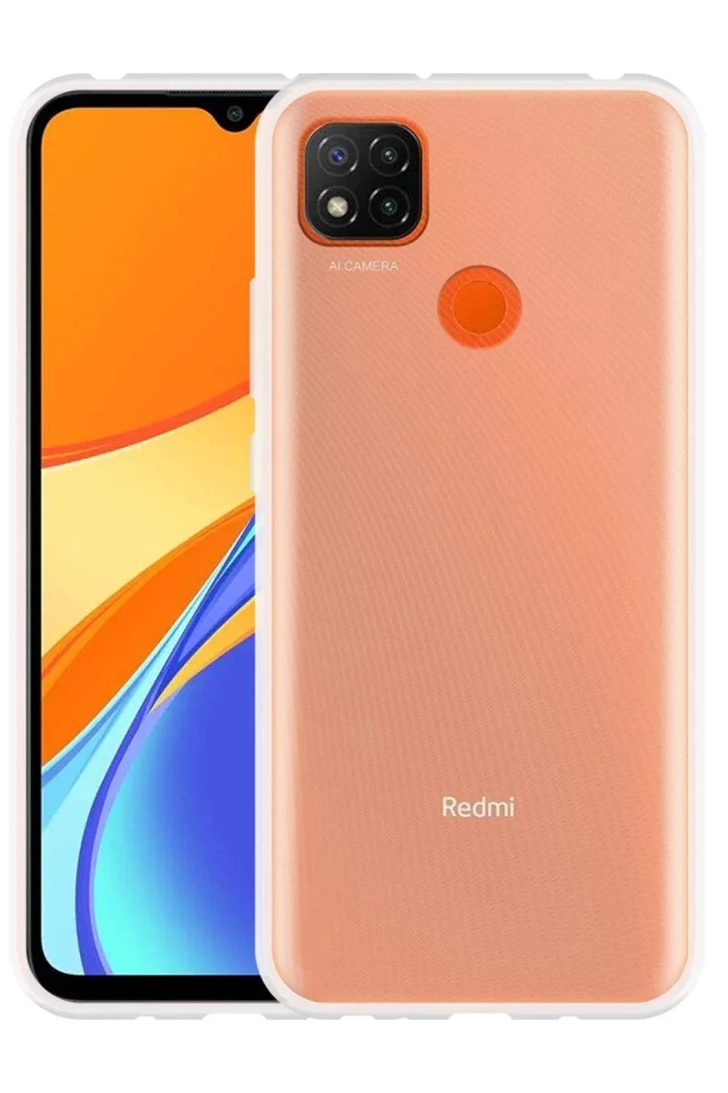 Xiaomi Redmi 9C Kılıf Lüx Şeffaf Silikon Xiaomi Redmi 9C Kılıf Lüx Şeffaf Silikon