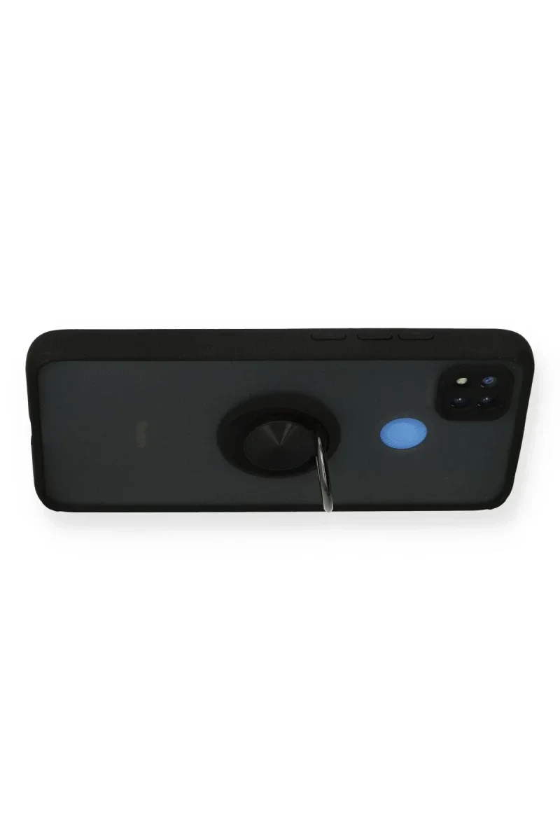 Xiaomi Redmi 9C Kılıf Montreal Yüzüklü Silikon Kapak - Siyah Fiyatı, Yorumları ve Özellikleri