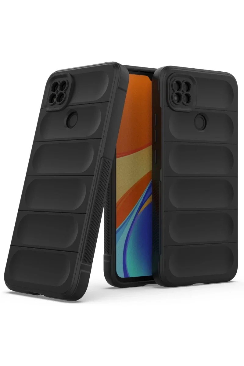 Xiaomi Redmi 9C Kılıf Optimum Silikon - Siyah Xiaomi Redmi 9C Kılıf Optimum Silikon - Siyah