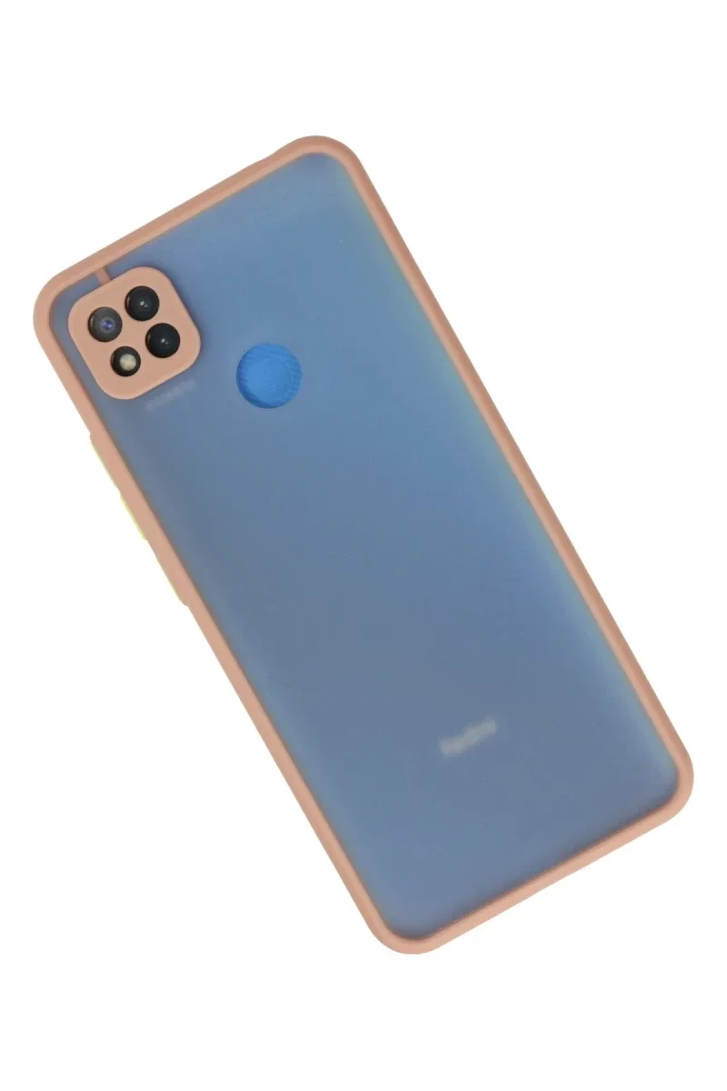 Xiaomi Redmi 9C Kılıf Montreal Silikon Kapak - Pembe Xiaomi Redmi 9C Kılıf Montreal Silikon Kapak - Pembe