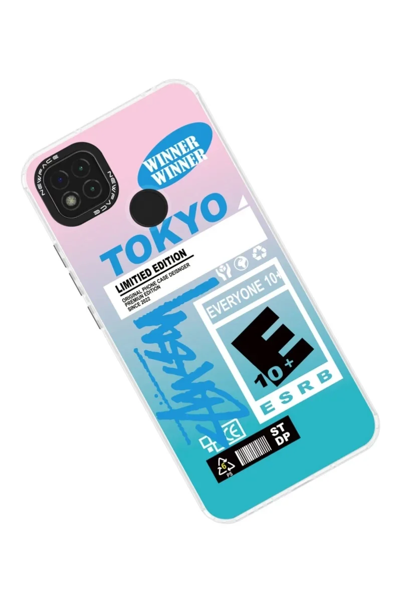 Xiaomi Redmi 9C Kılıf Estoril Desenli Kapak - Estoril - 1