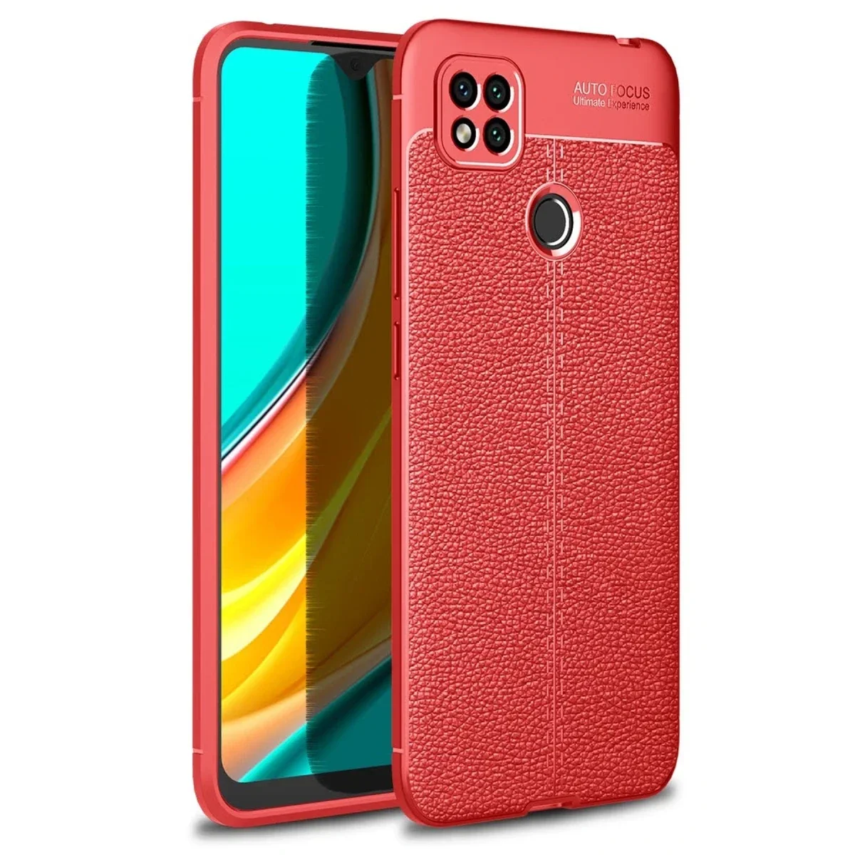 Xiaomi Redmi 9C Kılıf Auto Focus Kapak - Kırmızı Fiyatı, Yorumları ve Özellikleri