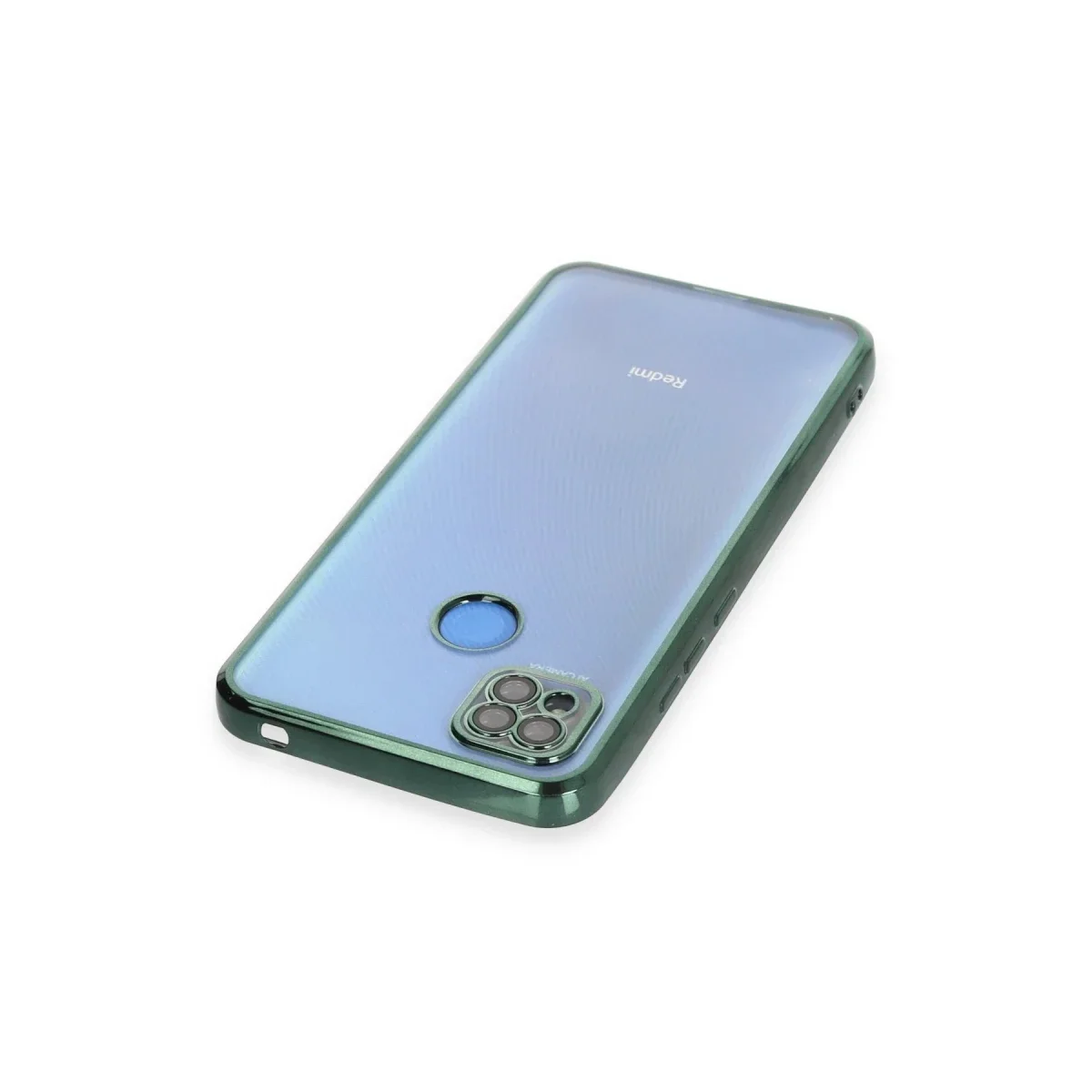 Xiaomi Redmi 9C Kılıf Razer Lensli Silikon - Yeşil Xiaomi Redmi 9C Kılıf Razer Lensli Silikon - Yeşil