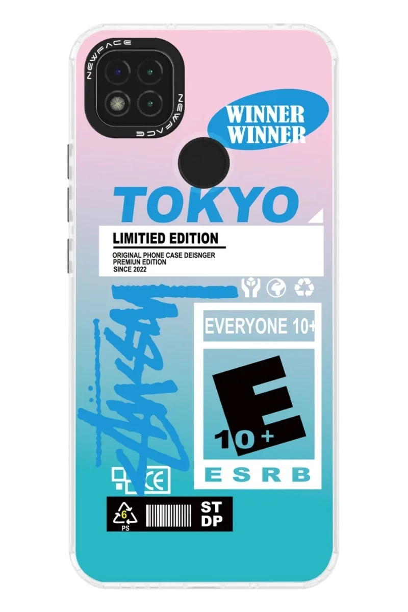 Xiaomi Redmi 9C Kılıf Estoril Desenli Kapak - Estoril - 1