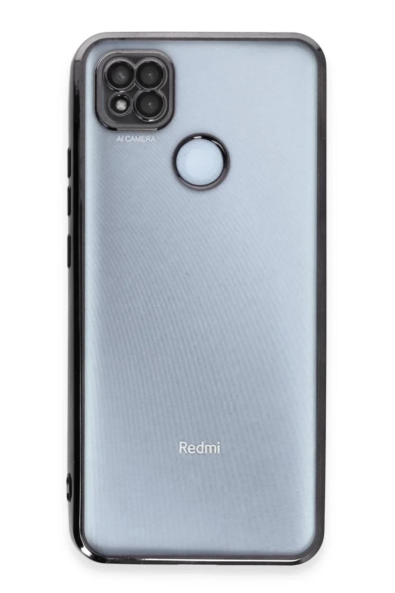 Xiaomi Redmi 9C Kılıf Razer Lensli Silikon - Siyah Xiaomi Redmi 9C Kılıf Razer Lensli Silikon - Siyah