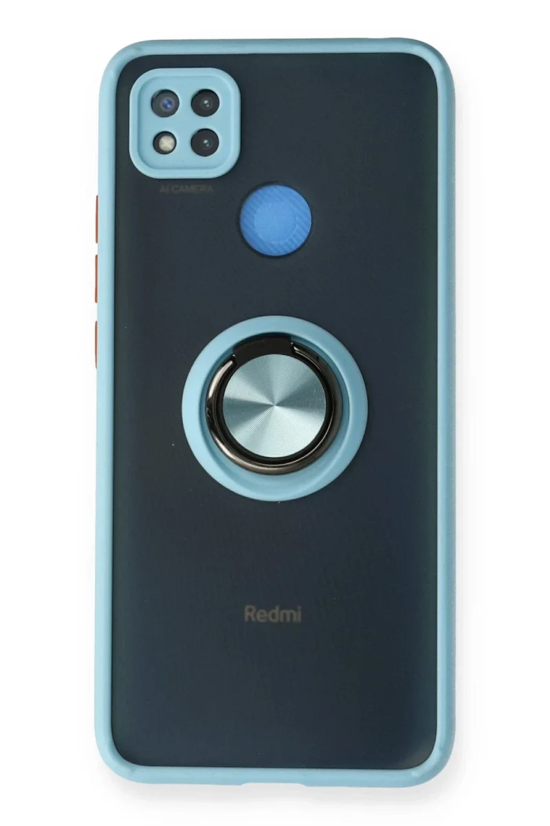 Xiaomi Redmi 9C Kılıf Montreal Yüzüklü Silikon Kapak - Buz Mavi Fiyatı, Yorumları ve Özellikleri