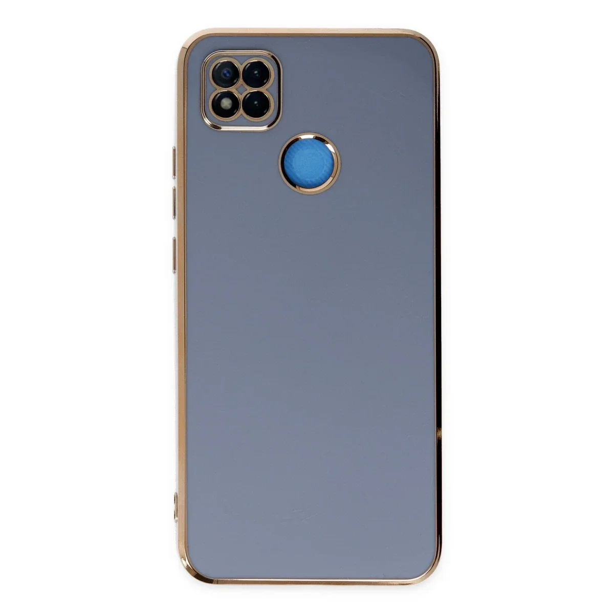 Xiaomi Redmi 9C Kılıf Volet Silikon - Mavi - Görsel 2