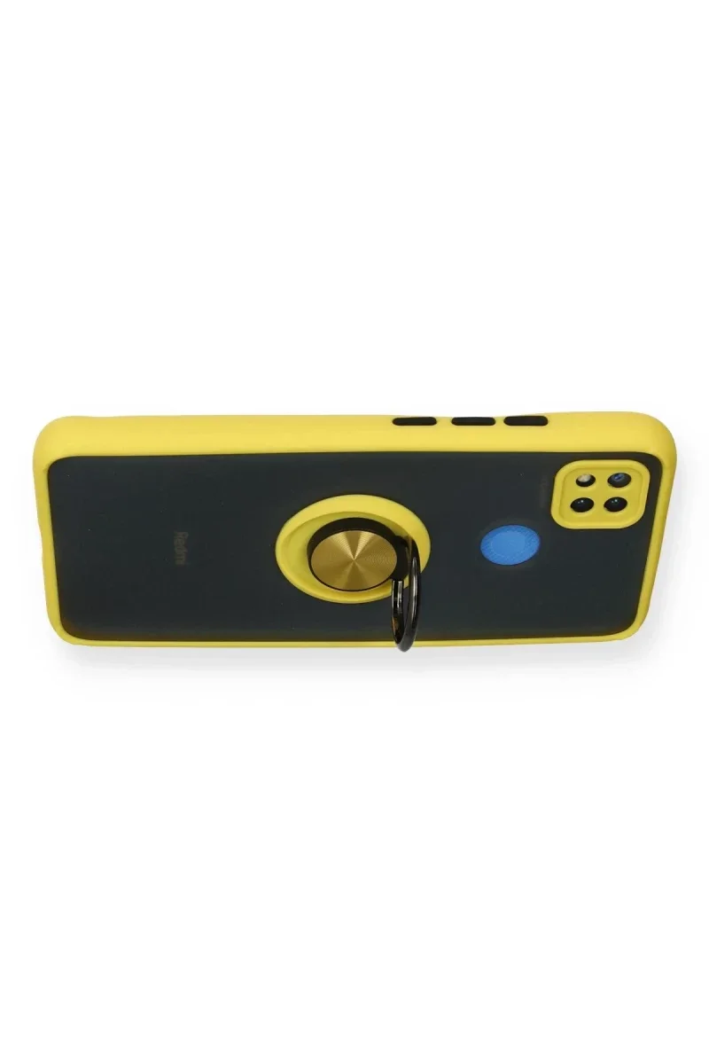 Xiaomi Redmi 9C Kılıf Montreal Yüzüklü Silikon Kapak - Sarı Fiyatı, Yorumları ve Özellikleri