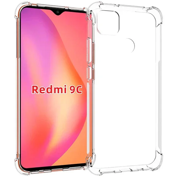 Xiaomi Redmi 9C Silikon Kılıf - Anti-Drop Shockproof Darbe Emici