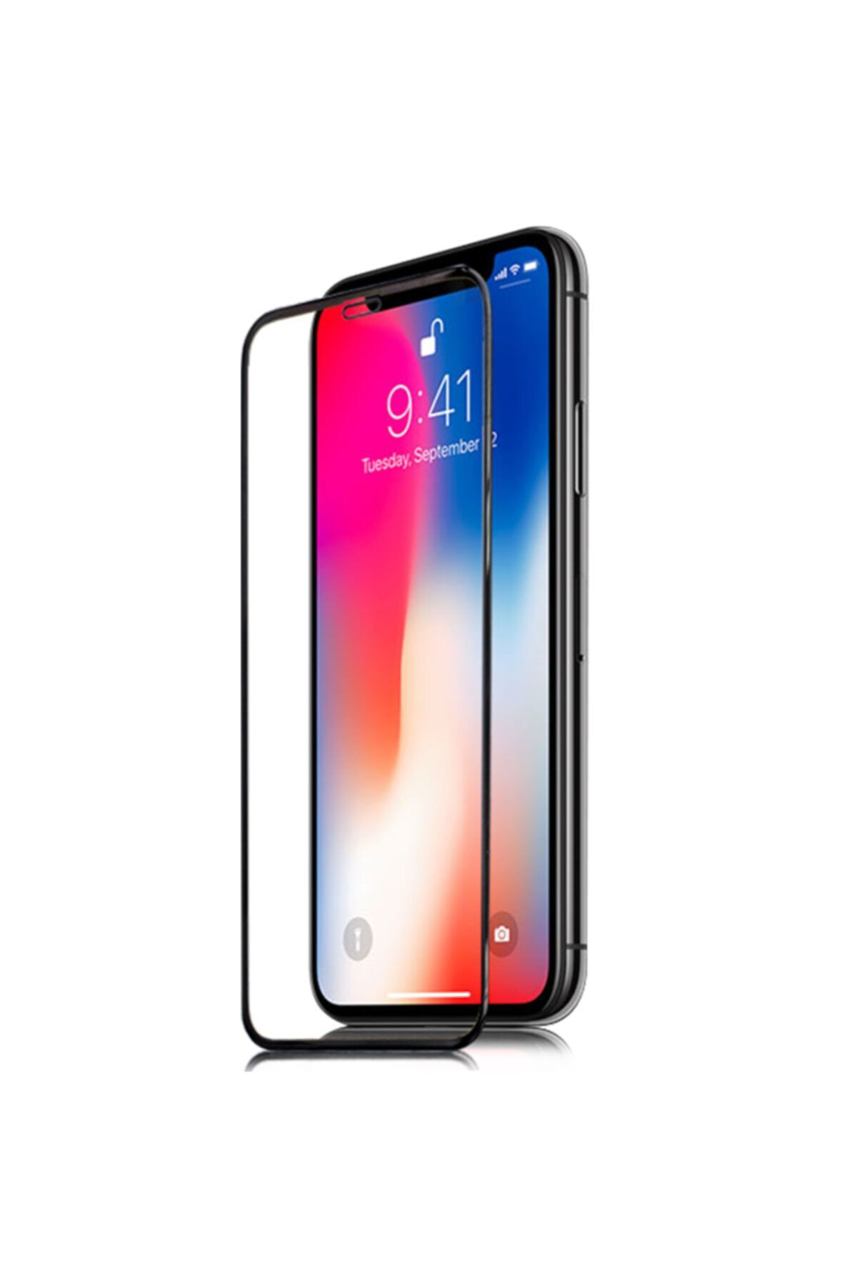 Xiaomi Redmi 9c Ekran Koruyucu Tam Kaplayan Cam 5d