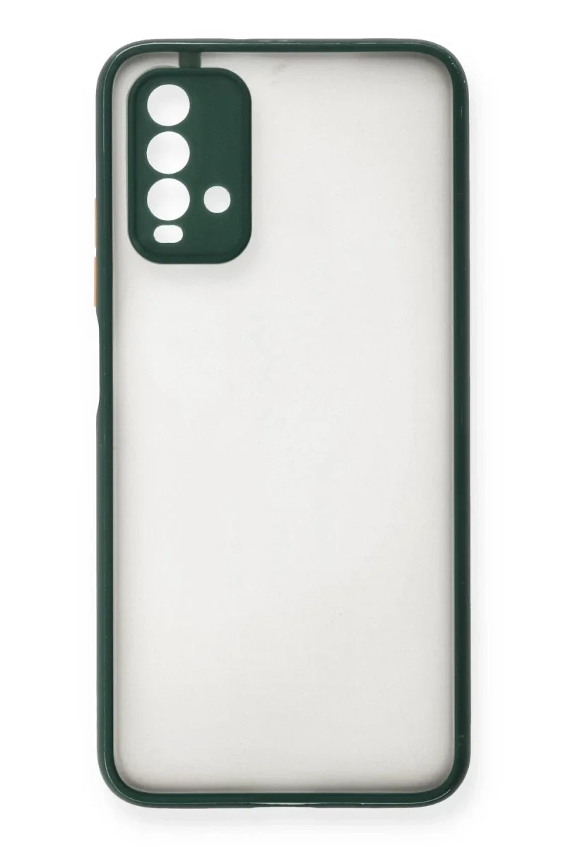 Xiaomi Redmi 9T Kılıf Montreal Silikon Kapak - Yeşil Xiaomi Redmi 9T Kılıf Montreal Silikon Kapak - Yeşil