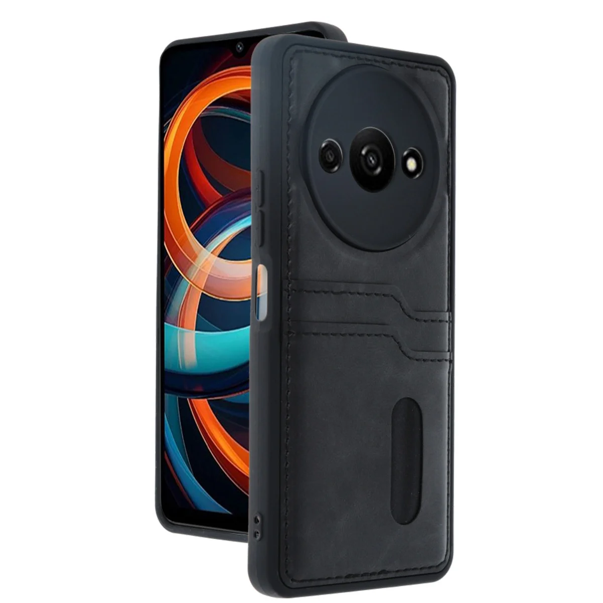 Xiaomi Redmi A3 4g Kılıf Sara Kartvizitli Deri Kılıf - Siyah Fiyatı, Yorumları ve Özellikleri