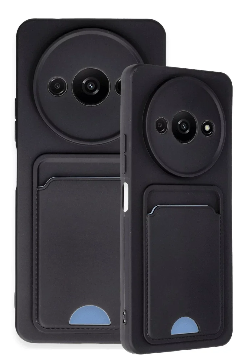 Xiaomi Redmi A3 4G Kılıf Kelvin Kartvizitli Silikon - Siyah Fiyatı, Yorumları ve Özellikleri