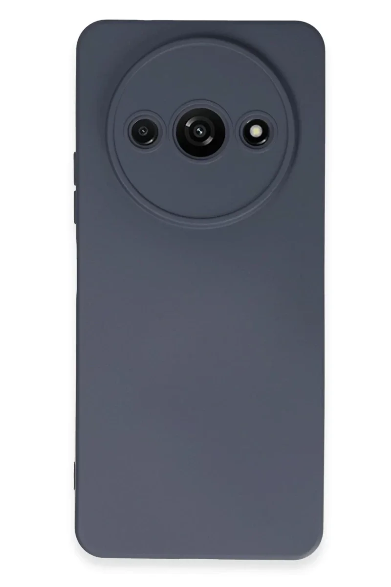 Xiaomi Redmi A3 4G Kılıf Nano içi Kadife Silikon - Gri