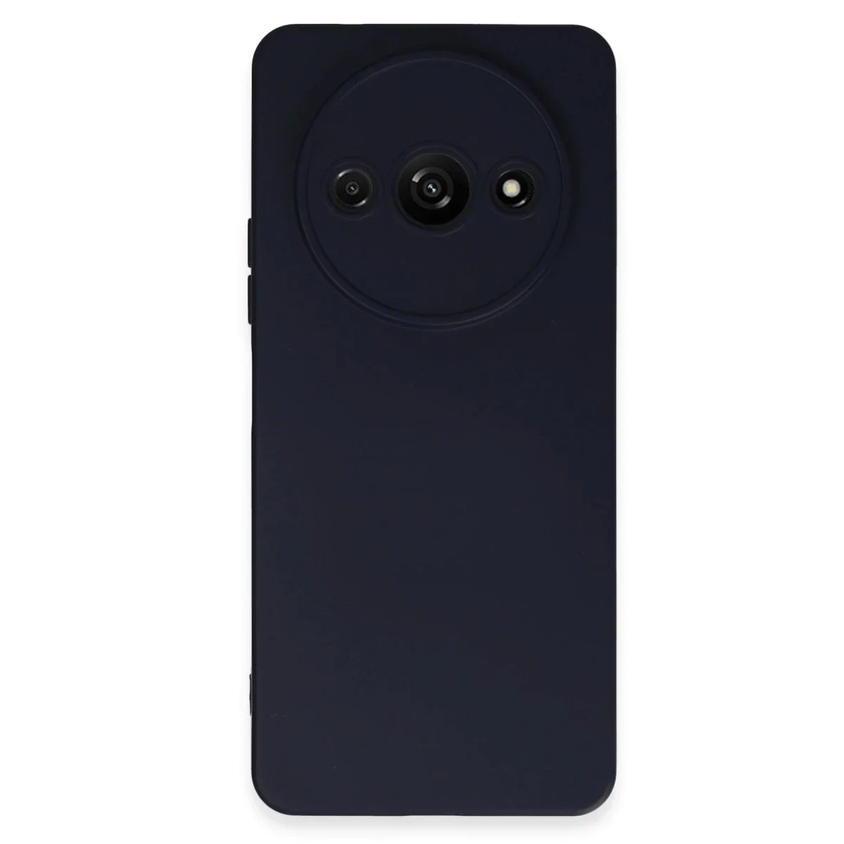 Xiaomi Redmi A3 4G Kılıf Nano içi Kadife Silikon - Lacivert