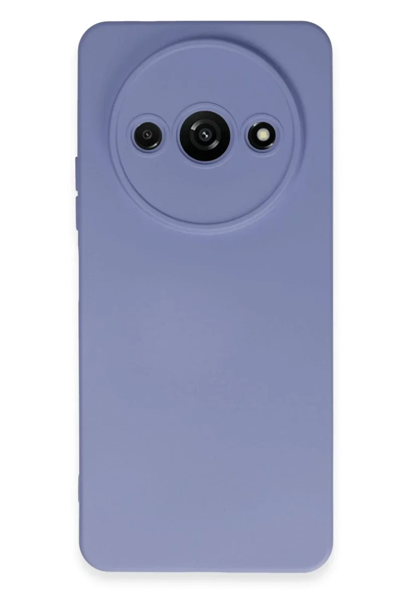 Xiaomi Redmi A3 4G Kılıf Nano içi Kadife Silikon - Lila