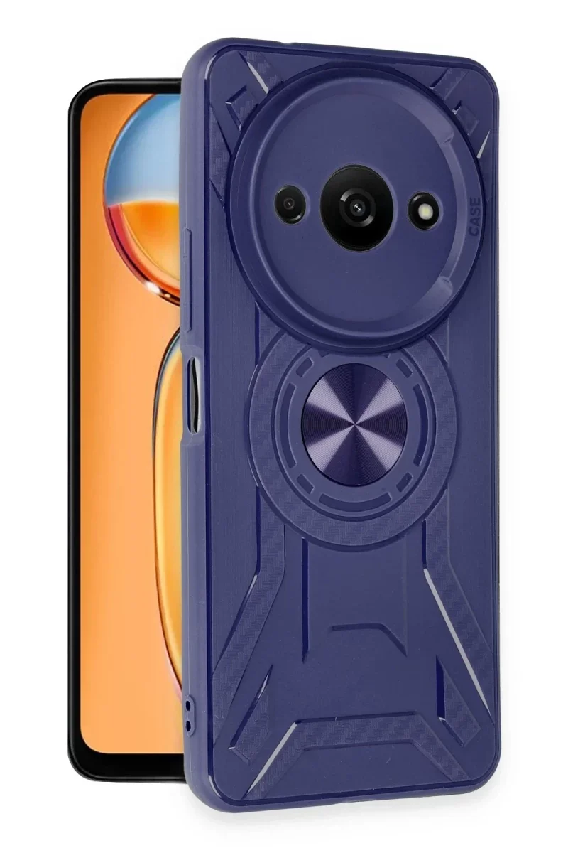 Xiaomi Redmi A3 4G Kılıf Lincoln Silikon - Lacivert Xiaomi Redmi A3 4G Kılıf Lincoln Silikon - Lacivert