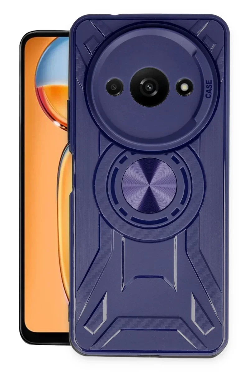 Xiaomi Redmi A3 4G Kılıf Lincoln Silikon - Lacivert Xiaomi Redmi A3 4G Kılıf Lincoln Silikon - Lacivert